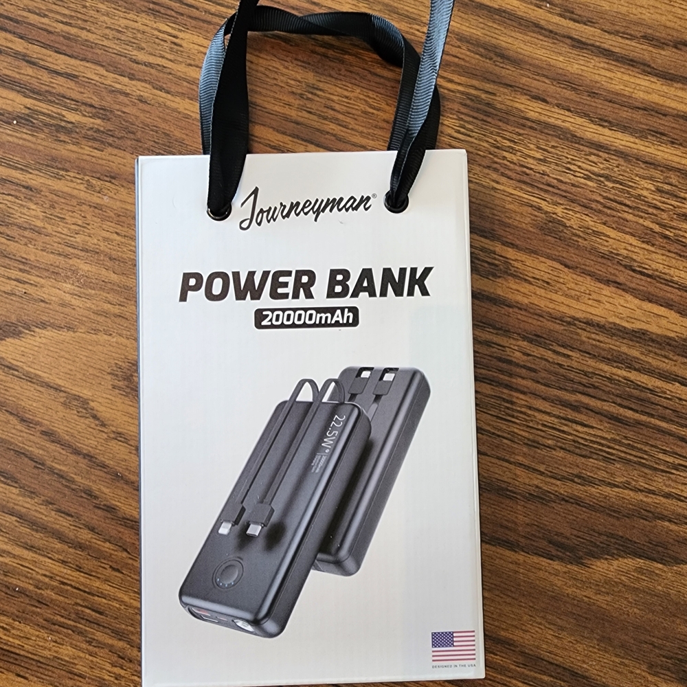 Journeyman Power Bank 20000mAh - Black